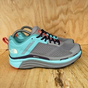 The North Face Women’s Vectiv Enduris Size 8 Grey/Blue Trails Running Shoes